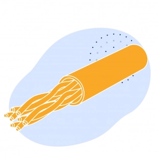 Кабель связи бронированный 30 пар 0.7 мм ТППэпБ ГОСТ 31943-2012