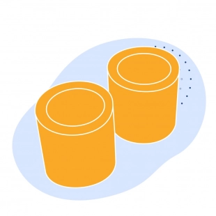 Капролоновая втулка 120х1400 мм белая ПА 6