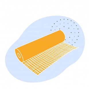 Стальная штукатурная сетка 1.6х0.32 мм Ст20 ГОСТ 3826-82