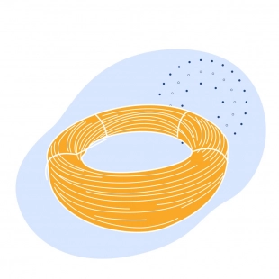Канат закрытый несущий 54 мм ГОСТ 7676-73