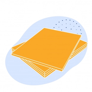 Текстолит листовой электротехнический 10 мм ЛТ ГОСТ 2910-74