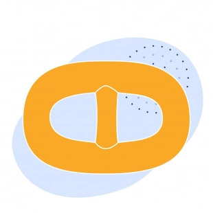 Якорное звено увеличенное с распоркой ГОСТ 228-79 78x486x312x281 мм