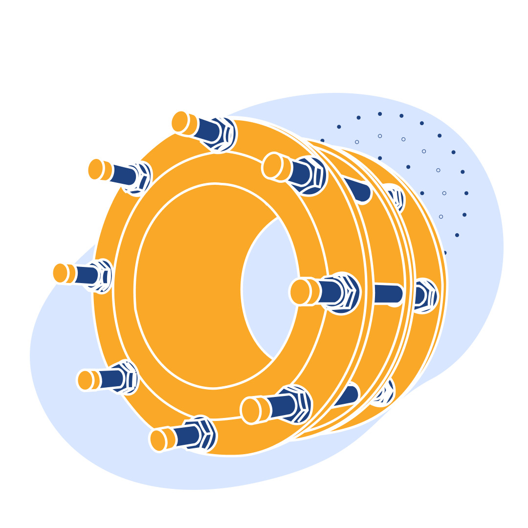 Демонтажная вставка чугунная Ду 50 мм