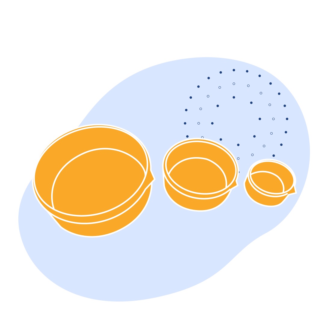 Чашка фторопластовая 25 мл 46 мм