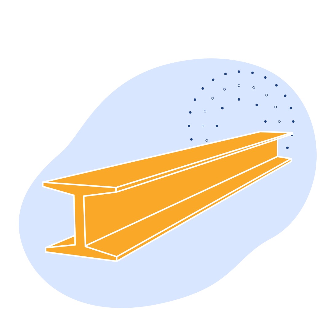 Монорельсовая балка 22С Ст1кп ГОСТ 19425-74