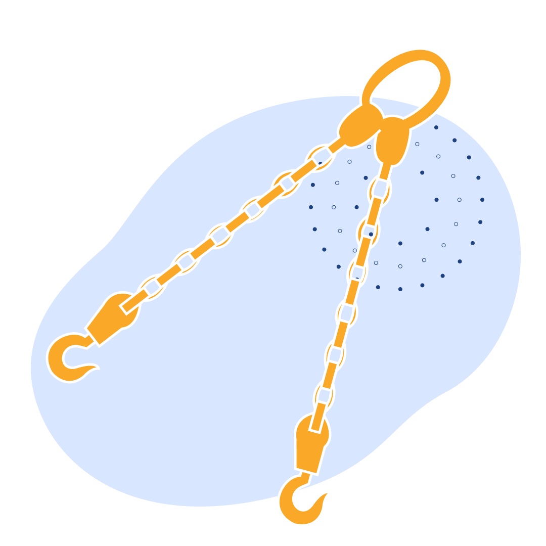 Строп цепной 2сц 5 м 11.2 т