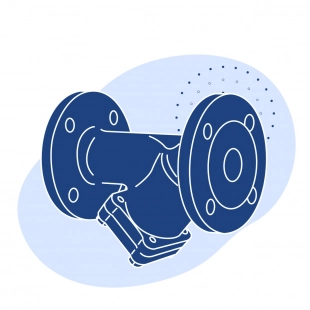 Фильтр сетчатый чугунный фланцевый Ду 250 мм