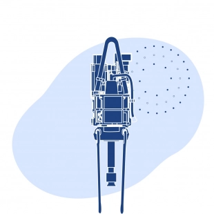 Верхний силовой привод HDQ70