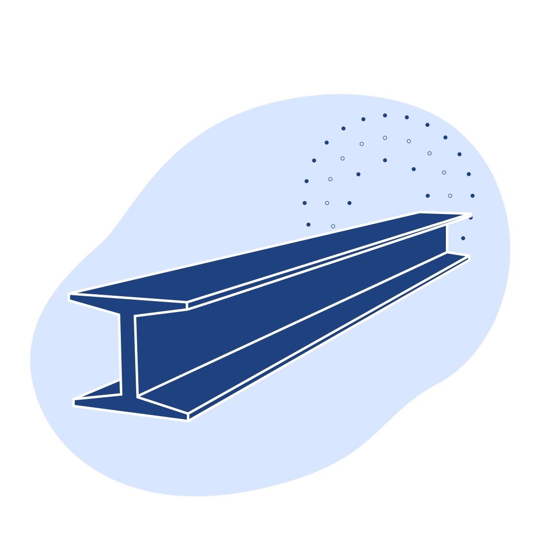 Монорельсовая балка 22С Ст1кп ГОСТ 19425-74