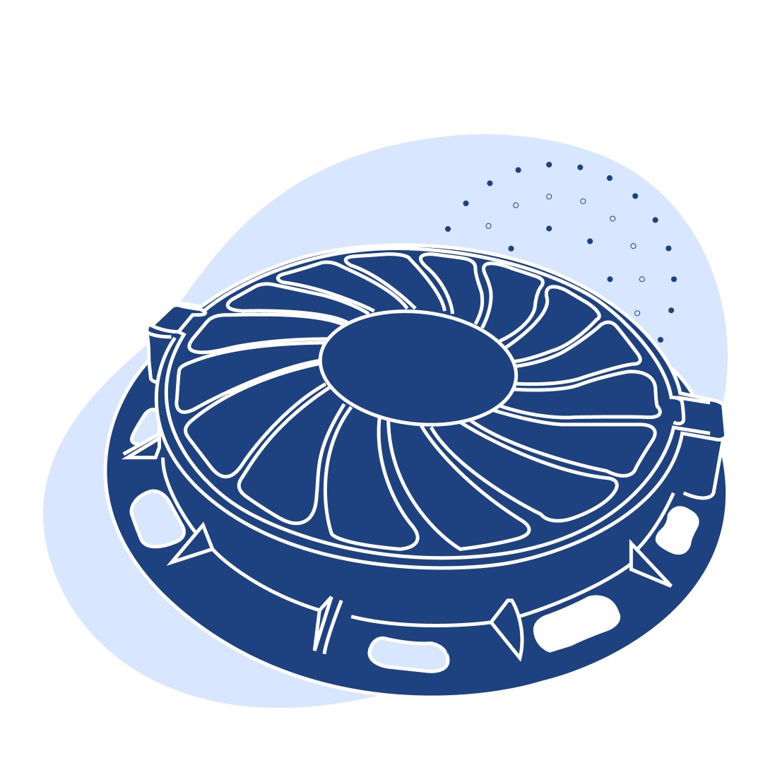 Люк тяжелый 800x580x90 мм 100 кг